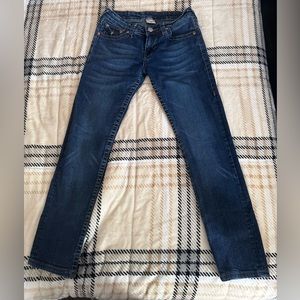 True Religion Skinny Jeans in Dark Blue Denim